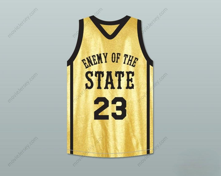 CUSTOM ANY Name Number MARVIN COLLINS STRETCH 23 ENEMY OF THE STATE BASKETBALL JERSEY CROSSOVER Top Stitched S-6XL