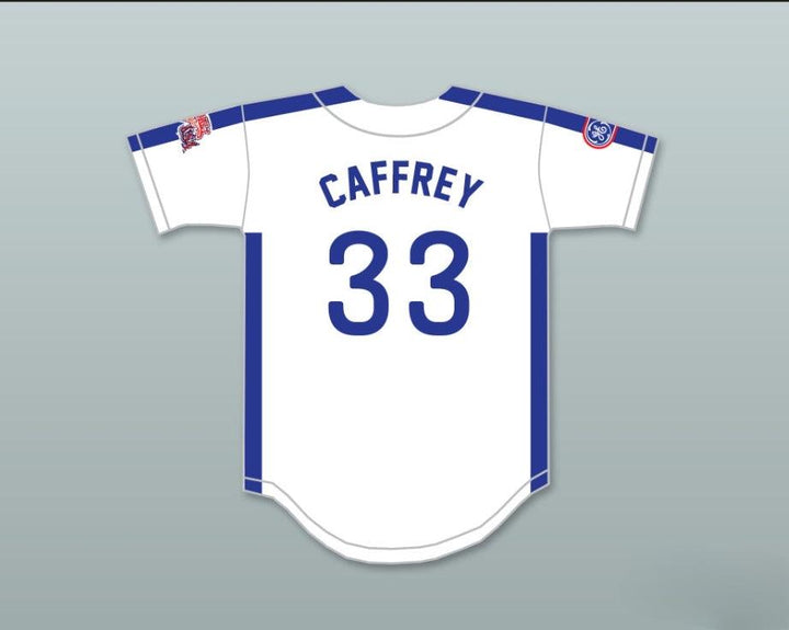 Custom Any Name Number BOB CAFFREY 33 1984 USA TEAM WHITE BUTTON DOWN BASEBALL JERSEY Top Stitched S-6XL