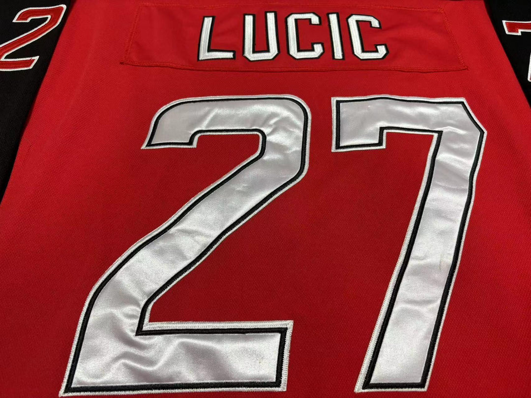 Custom Any Name Number MILAN LUCIC VANCOUVER GIANTS HOCKEY JERSEY Stitched Top Stitched S-6XL