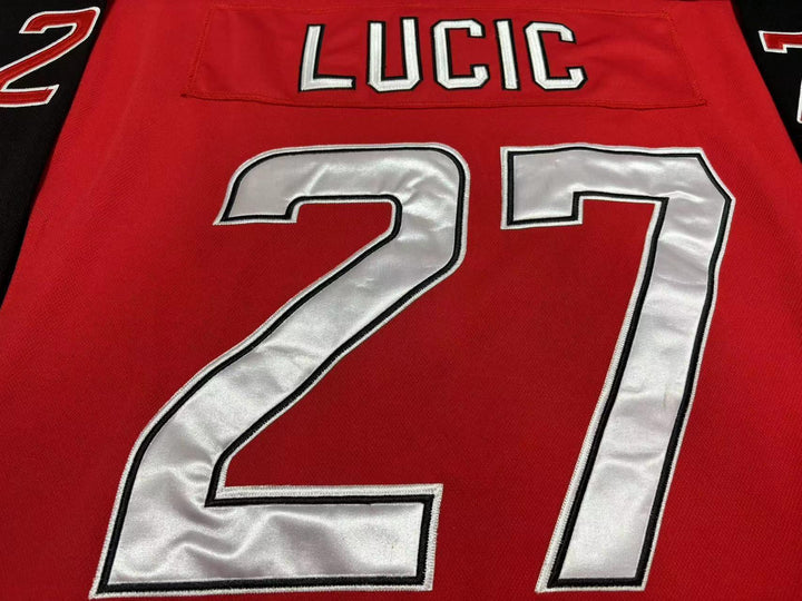 Custom Any Name Number MILAN LUCIC VANCOUVER GIANTS HOCKEY JERSEY Stitched Top Stitched S-6XL