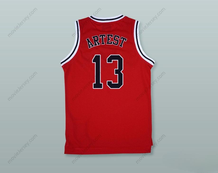 CUSTOM ANY Name Number METTA WORLD PEACE RON ARTEST 13  ACADEMY CARDINALS BASKETBALL JERSEY Top Stitched S-6XL