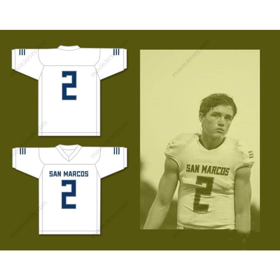 CUSTOM ANY Name Number KYLE PHILIPS 2 SAN MARCOS HIGH SCHOOL KNIGHTS Football Jersey Top Stitched S-6XL