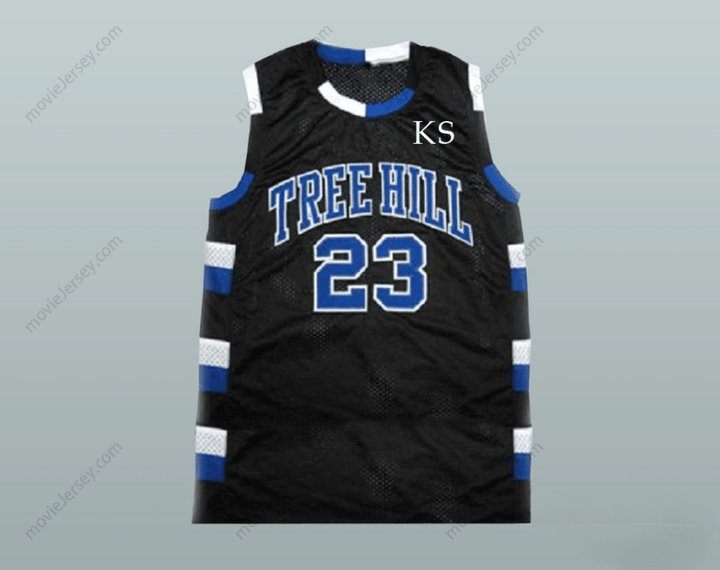 CUSTOM ANY Name Number NATHAN SCOTT 23 ONE TREE HILL RAVENS BLACK BASKETBALL JERSEY ANY PLAYER Top Stitched S-6XL