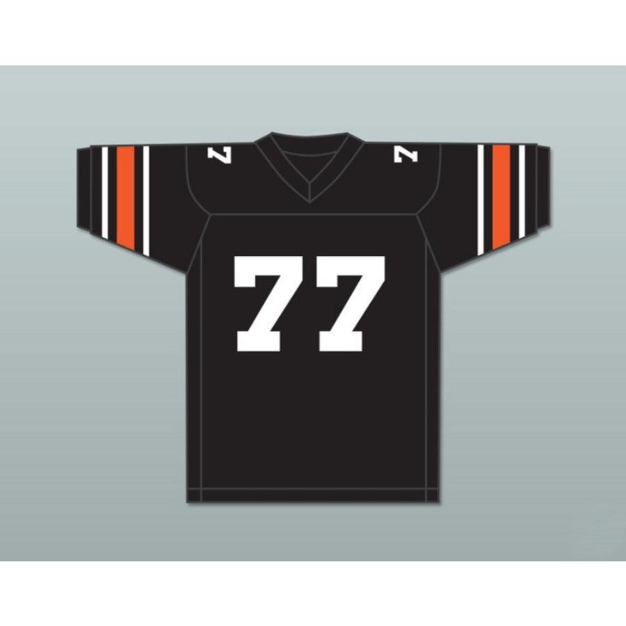 CUSTOM ANY Name Number ORC FOGTEETH 77 BLACK Football Jersey Top Stitched S-6XL