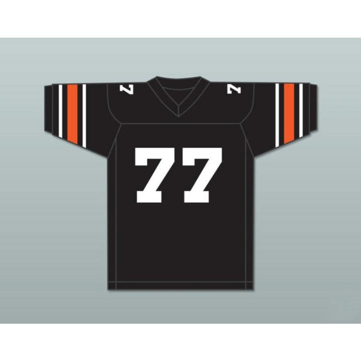 CUSTOM ANY Name Number ORC FOGTEETH 77 BLACK Football Jersey Top Stitched S-6XL