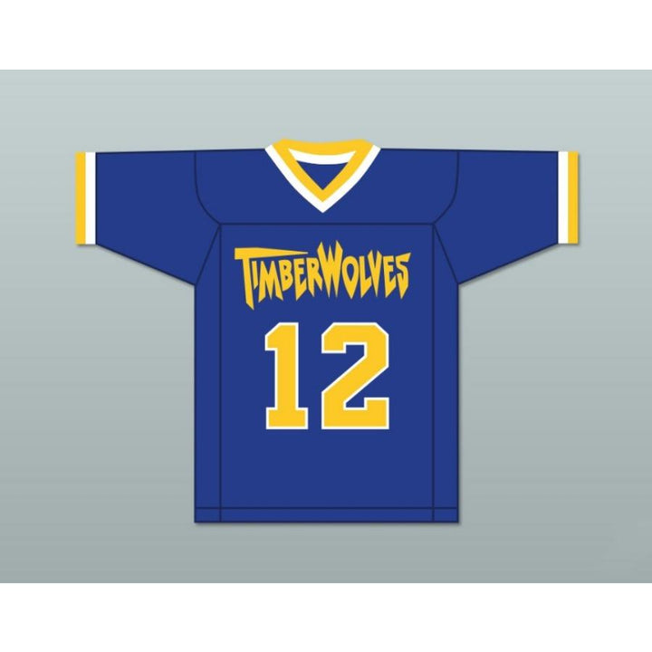 CUSTOM ANY Name Number COLE POWERS 12 FERNFIELD TIMBERWOLVES Football Jersey Top Stitched S-6XL