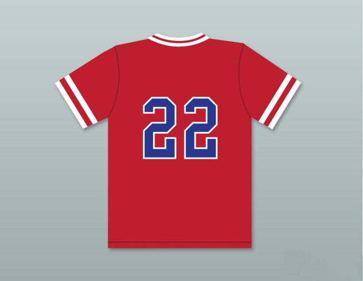 Custom Any Name Number BILLY HEYWOOD 22 GOPHERS LIITLE LEAGUE RED BASEBALL JERSEY LITTLE BIG LEAGUE Top Stitched S-6XL