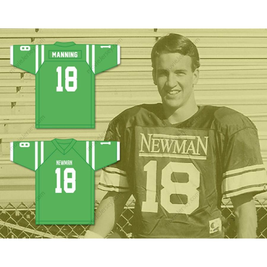 CUSTOM VERSION PEYTON MANNING 18 ISIDORE NEWMAN HIGH SCHOOL FOOTBALL JERSEY Top Stitched S-6XL
