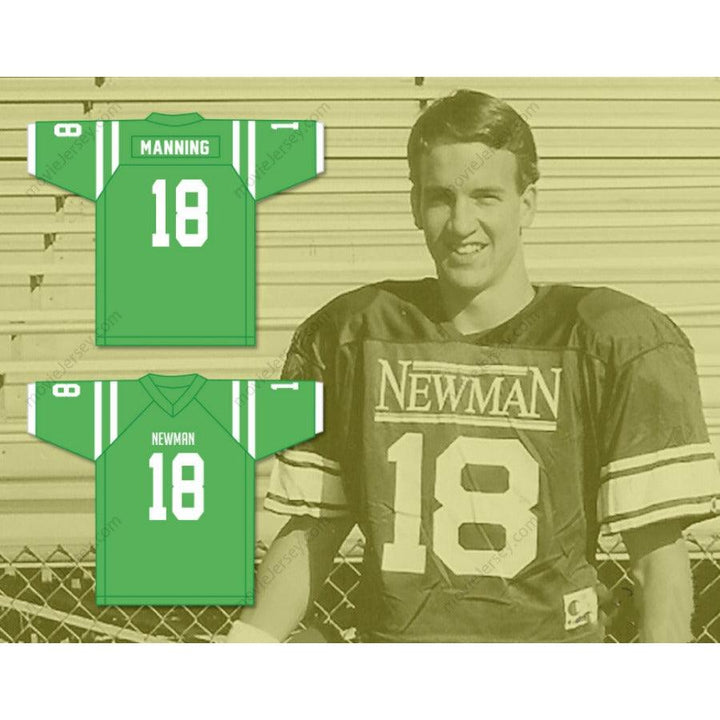 CUSTOM VERSION PEYTON MANNING 18 ISIDORE NEWMAN HIGH SCHOOL FOOTBALL JERSEY Top Stitched S-6XL