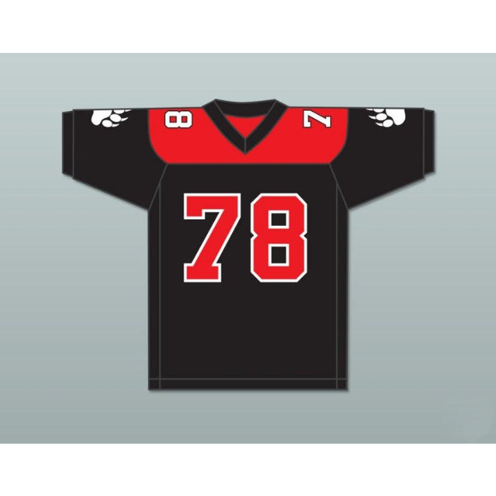 CUSTOM ANY Name Number BRIAN GRIZBY 78 MINNVILLE HIGH SCHOOL GRIZZLIES Football Jersey Top Stitched S-6XL