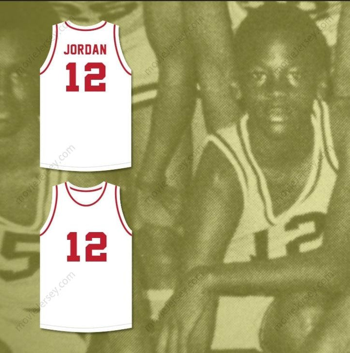 CUSTOM ANY Name Number MICHAEL  12 EMMA B TRASK MIDDLE SCHOOL BEARS WHITE BASKETBALL JERSEY 1 Top Stitched S-6XL