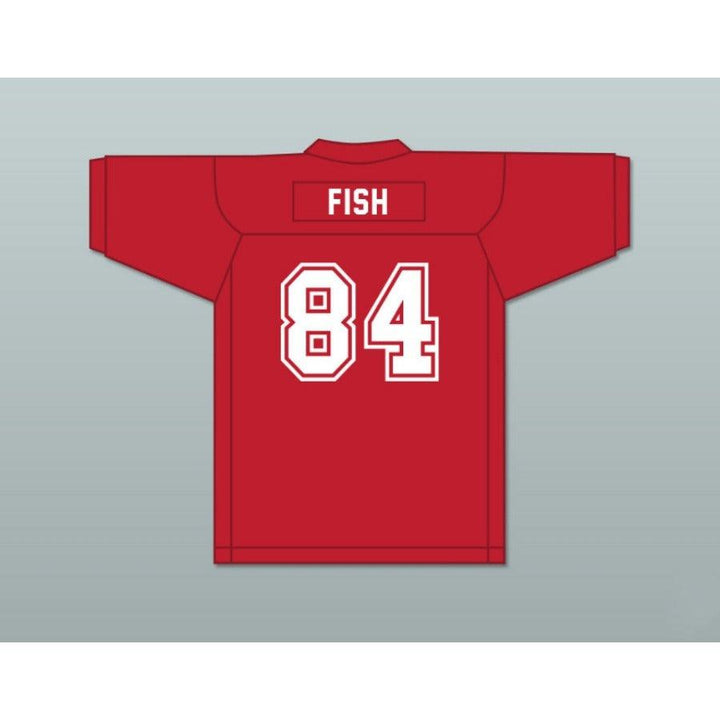 CUSTOM ANY Name Number FISH 84 PUTNAM BADGERS HIGH SCHOOL RED Football Jersey Top Stitched S-6XL