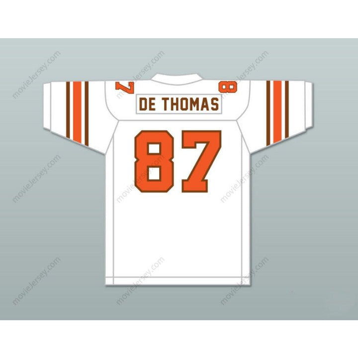 CUSTOM ANY Name Number DERRICK THOMAS 87 SOUTH MIAMI SENIOR HIGH SCHOOL COBRAS Football Jersey Top Stitched S-6XL