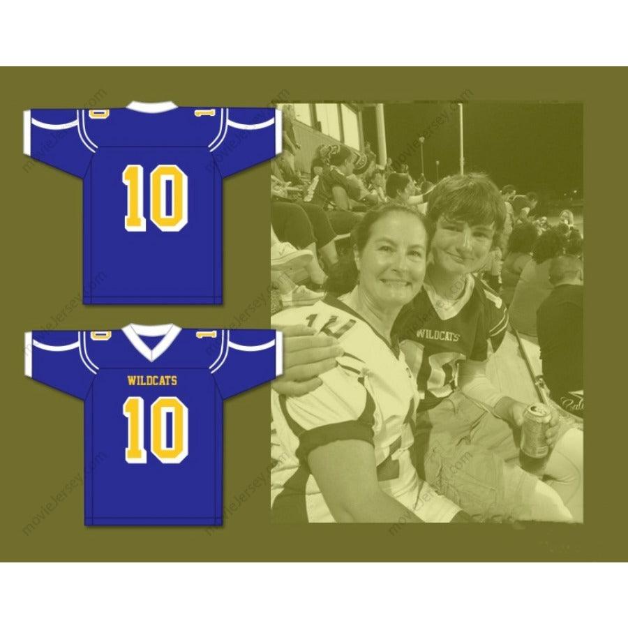 CUSTOM ANY Name Number CARSON STRONG 10 WILL C. WOOD HIGH SCHOOL WILDCATS Football Jersey Top Stitched S-6XL