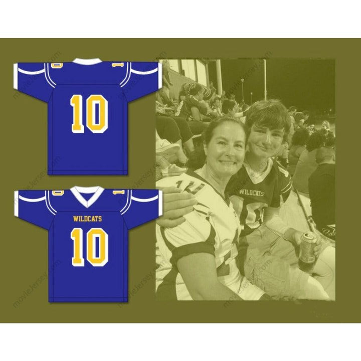 CUSTOM ANY Name Number CARSON STRONG 10 WILL C. WOOD HIGH SCHOOL WILDCATS Football Jersey Top Stitched S-6XL