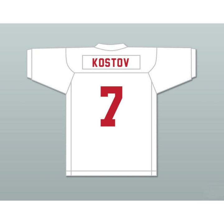 CUSTOM ANY Name Number VLADA KOSTOV 7 MIAMI Football Jersey Top Stitched S-6XL