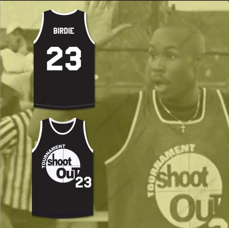 CUSTOM ANY Name Number BIRDIE 23 TOURNAMENT SHOOT OUT BIRDMEN BASKETBALL JERSEY ABOVE THE RIM Top Stitched S-6XL