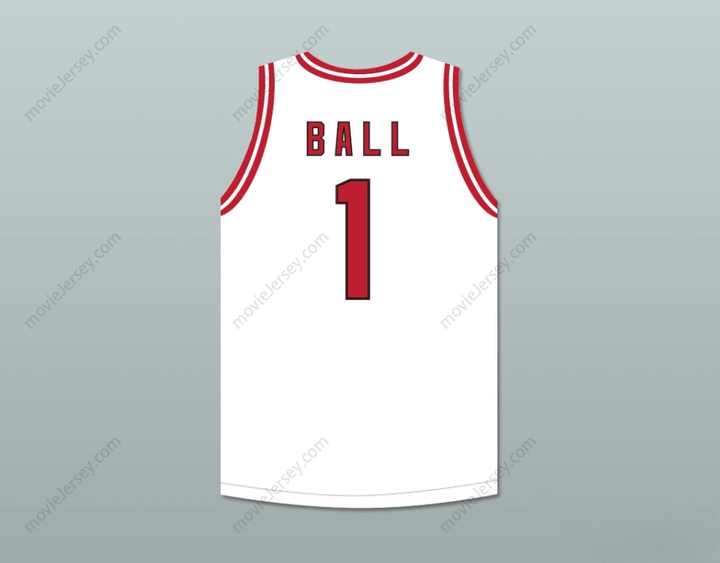 CUSTOM ANY Name Number LAMELO BALL 1 ILLAWARRA   WHITE BASKETBALL JERSEY 2 Top Stitched S-6XL