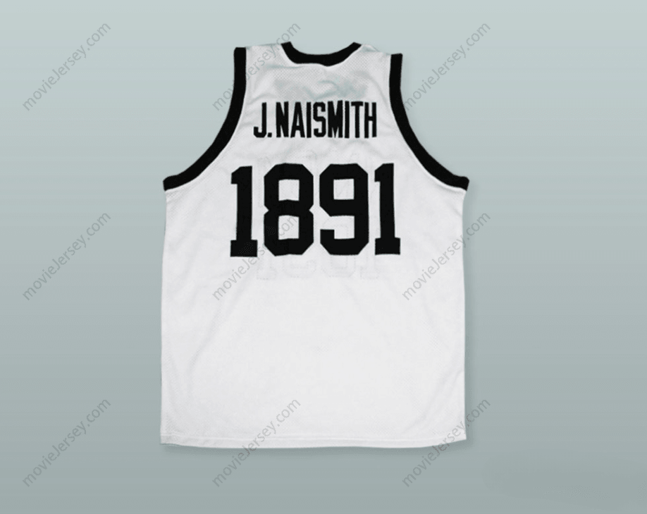CUSTOM ANY Name Number INVENTOR OF BASKETBALL JAMES NAISMITH 1891 YMCA BASKETBALL JERSEY Top Stitched S-6XL
