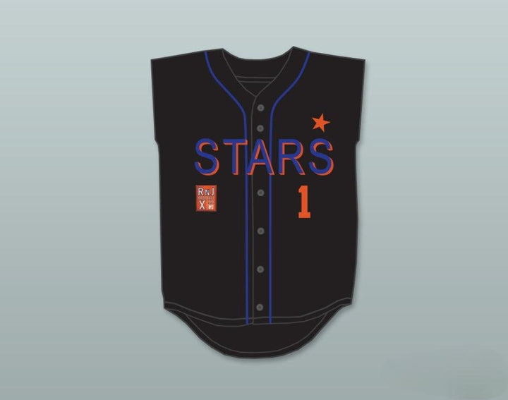 Custom Any Name Number REDMAN 1 STARS SOFTBALL JERSEY 10TH ANNUAL ROCK 'N JOCK SOFTBALL CHALLENGE 1999 Top Stitched S-6XL