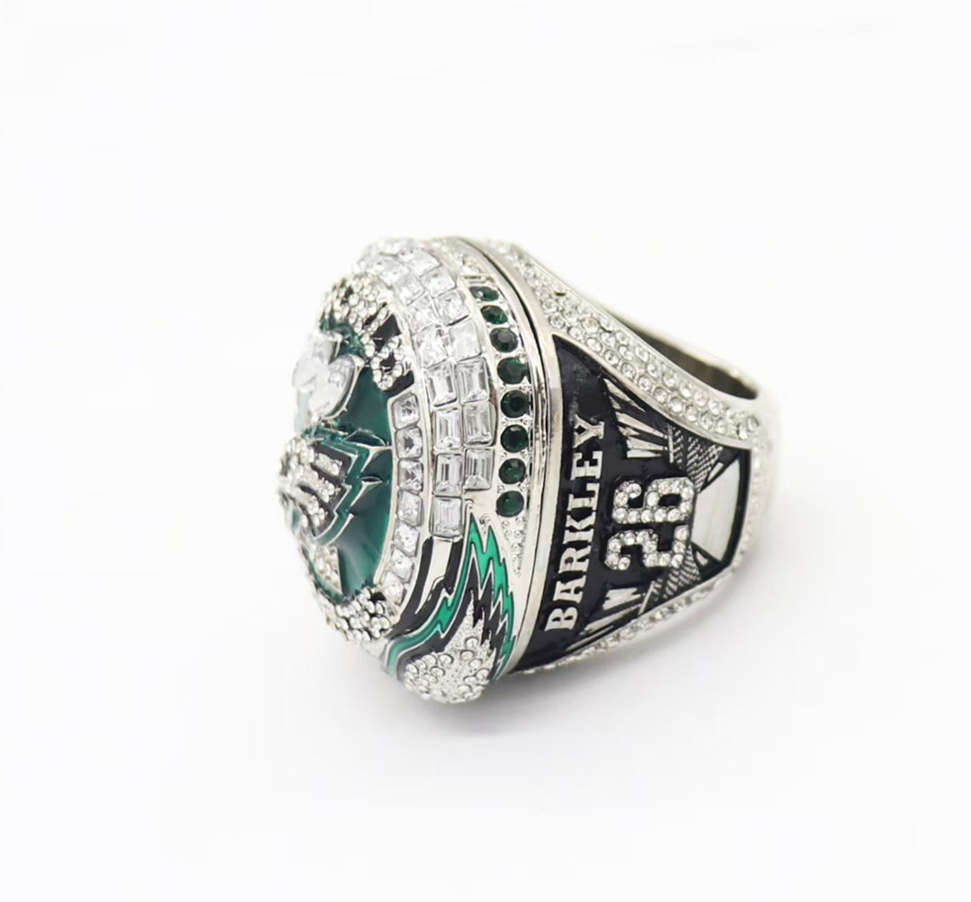 Eagle 2025 Barkley 26 Hurts 1 Championship W Box Ring Pop-out wings