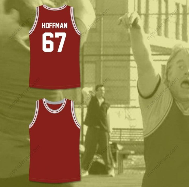 CUSTOM ANY Name Number PHILIP SEYMOUR HOFFMAN SANDY LYLE ALONG CAME POLLY DARK RED BASKETBALL JERSEY Top Stitched S-6XL