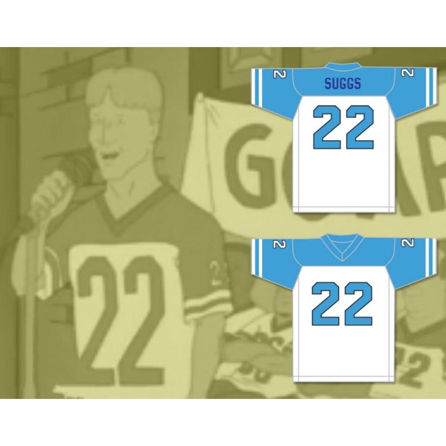 CUSTOM ANY Name Number RICKY SUGGS 22 ARLEN COUGARS HIGH SCHOOL HOME Football Jersey Top Stitched S-6XL