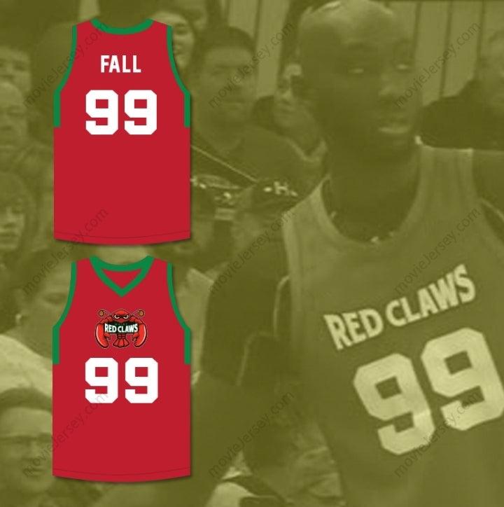 CUSTOM ANY Name Number TACKO FALL 99 MAINE RED BASKETBALL JERSEY 2 Top Stitched S-6XL