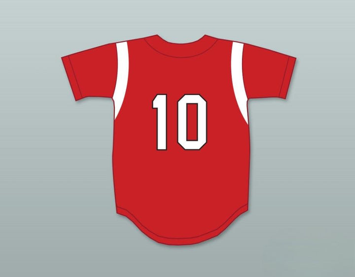 Custom Any Name Number GERRIT COLE 10 LUTHERAN HIGH SCHOOL OF ORANGE COUNTY LANCERS WHITE BASEBALL JERSEY 2 Top Stitched S-6XL