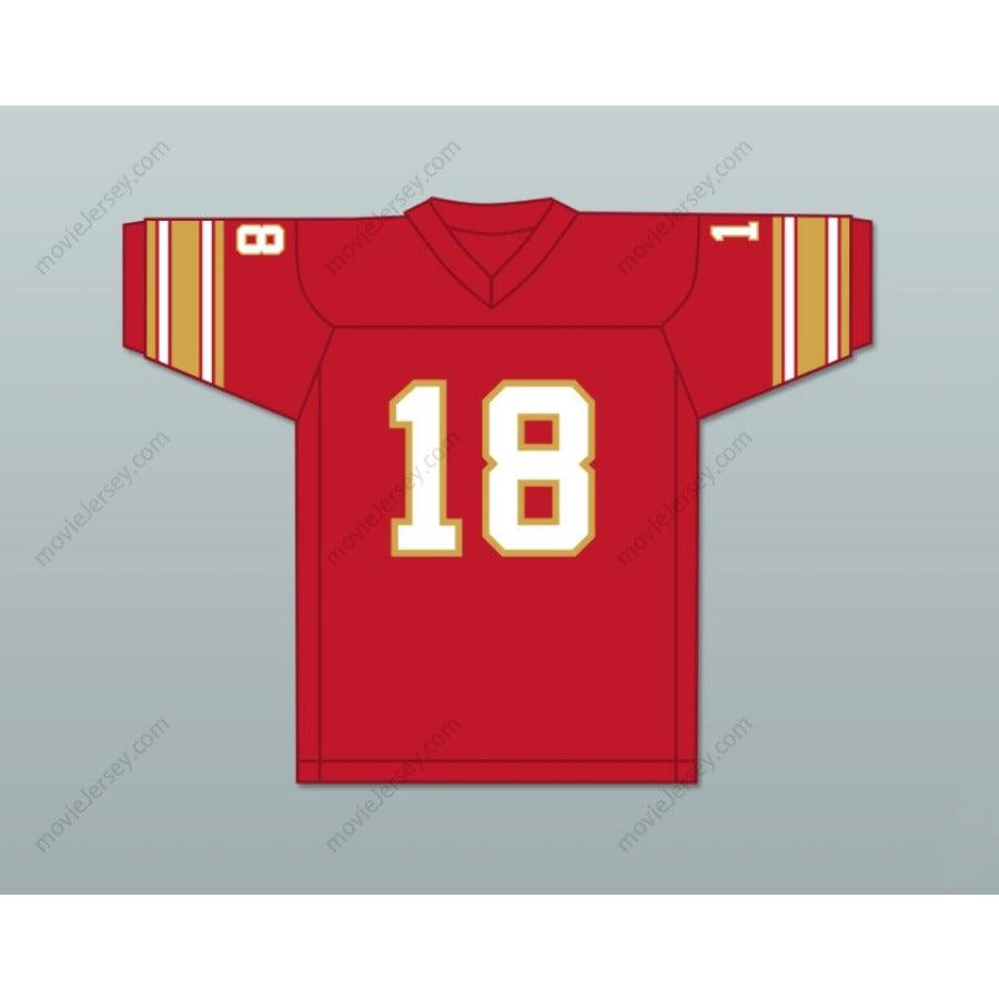 CUSTOM ANY Name Number 1984 USFL CLIFF STOUDT 18 BIRMINGHAM STALLIONS HOME Football Jersey Top Stitched S-6XL