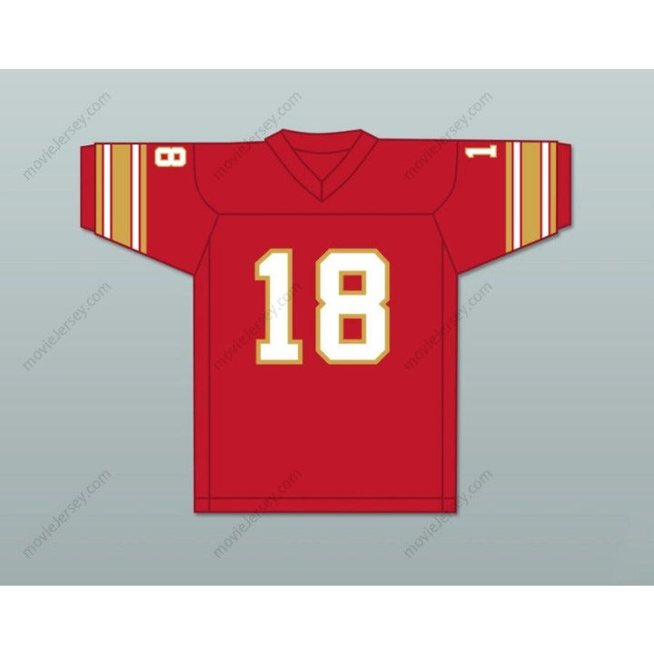 CUSTOM ANY Name Number 1984 USFL CLIFF STOUDT 18 BIRMINGHAM STALLIONS HOME Football Jersey Top Stitched S-6XL