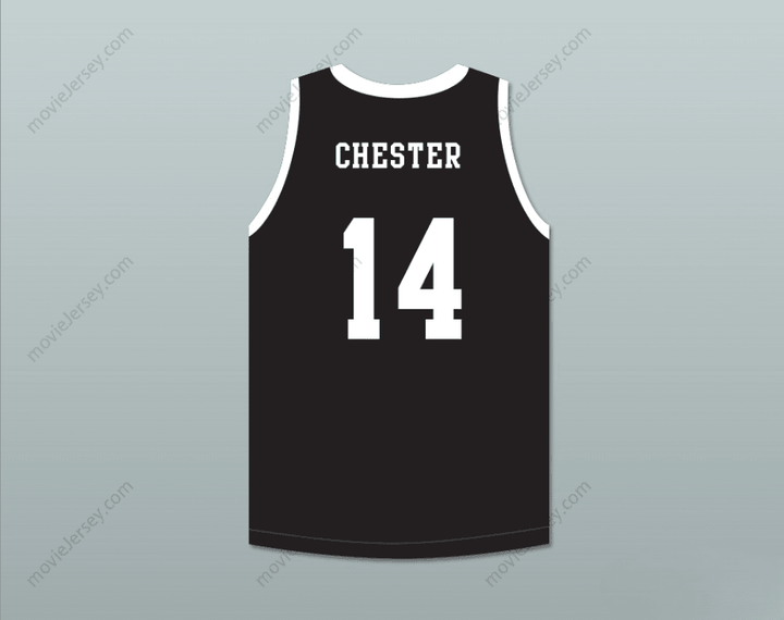 CUSTOM ANY Name Number PAYTON CHESTER 14 MAMBA BALLERS BLACK BASKETBALL JERSEY VERSION 2 Top Stitched S-6XL