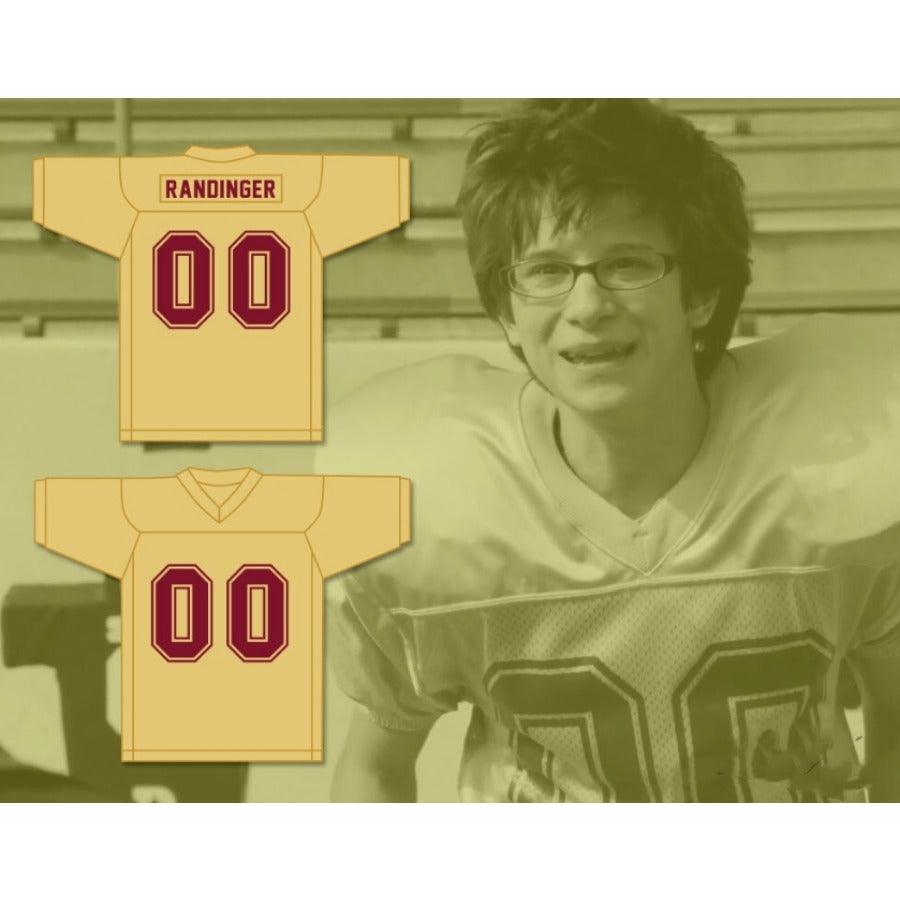 CUSTOM ANY Name Number RANDY RANDINGER 00 HEARTLAND STATE UNIVERSITY Football Jersey Top Stitched S-6XL
