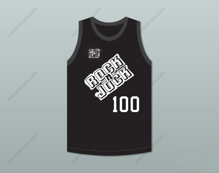 CUSTOM ANY Name Number STEPHEN BALDWIN 100 BRICKLAYERS BASKETBALL JERSEY 3RD ANNUAL ROCK N' JOCK B-BALL JAM 1993 Top Stitched S-6XL