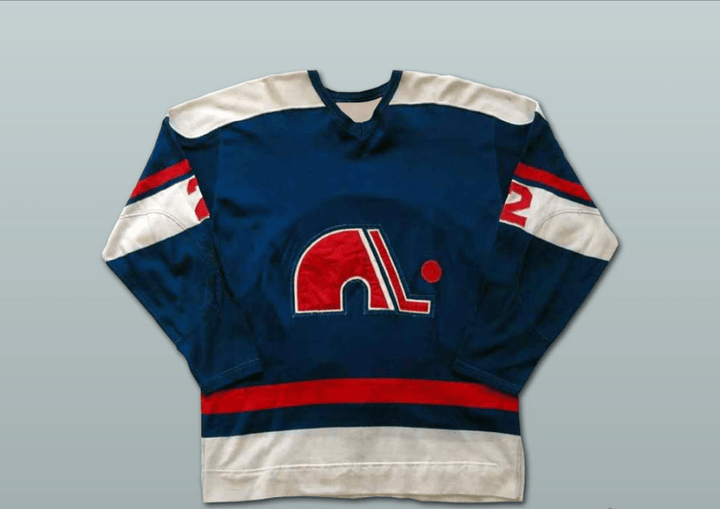 Custom Any Name Number Alain Beaule Quebec Nordiques Hockey Jersey Top Stitched S-6XL
