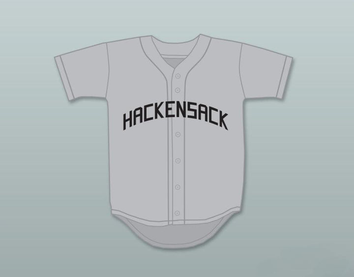 Custom Any Name Number COACH CHARLEY PEGLER 1   GRAY BASEBALL JERSEY BREWSTER'S MILLIONS Top Stitched S-6XL