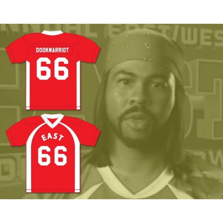 CUSTOM ANY Name Number L'CARPETRON DOOKMARRIOT 66 EAST FOOTBALL JERSEY KEY PEELE Top Stitched S-6XL
