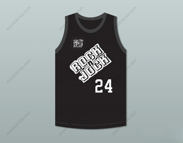 CUSTOM ANY Name Number JIM JACKSON 24 BRICKLAYERS BASKETBALL JERSEY 3RD ANNUAL ROCK N' JOCK B-BALL JAM 1993 Top Stitched S-6XL