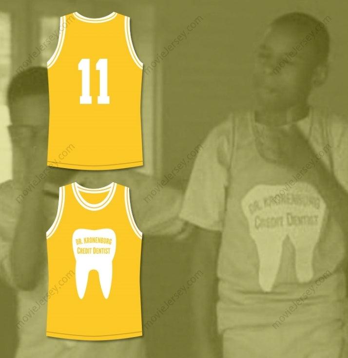 CUSTOM ANY Name Number DR KRONENBURG CREDIT DENTIST 11 BASKETBALL JERSEY THE 6TH MAN Top Stitched S-6XL