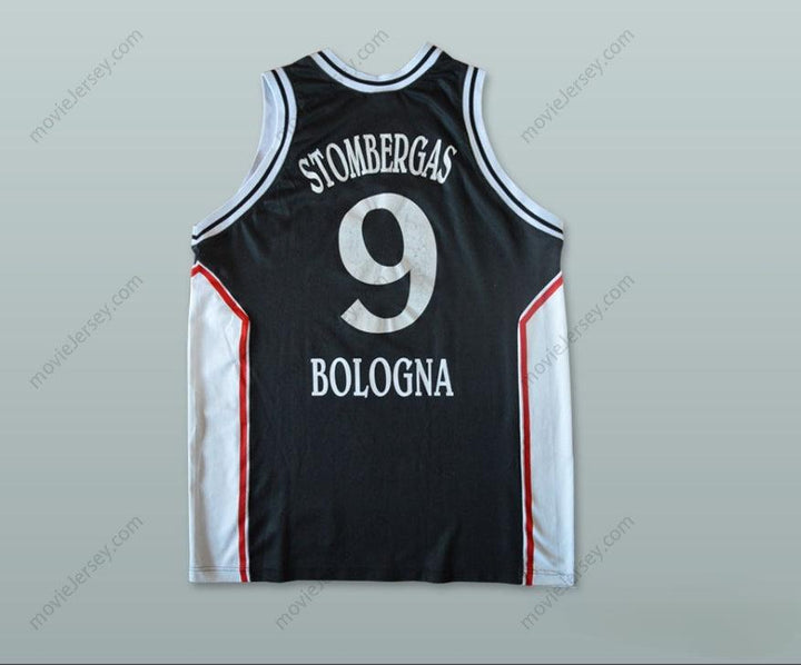 CUSTOM ANY Name Number SALIUS STOMBERGAS 9 VIRTUS BOLONIA BASKETBALL JERSEY Top Stitched S-6XL