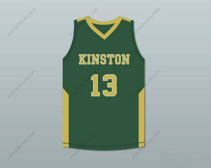 CUSTOM ANY Name Number BRANDON INGRAM 13  HIGH SCHOOL GREEN BASKETBALL JERSEY Top Stitched S-6XL