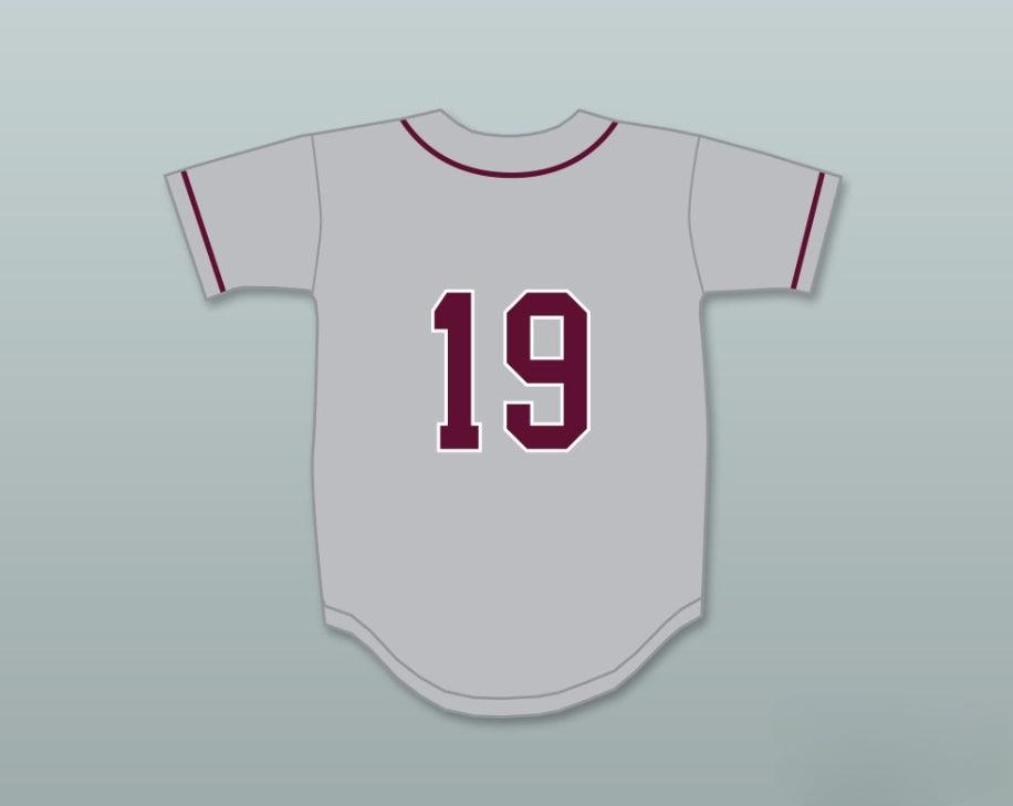 Custom Any Name Number LORENZO CAIN 19   HIGH SCHOOL COWBOYS GRAY BASEBALL JERSEY 1 Top Stitched S-6XL