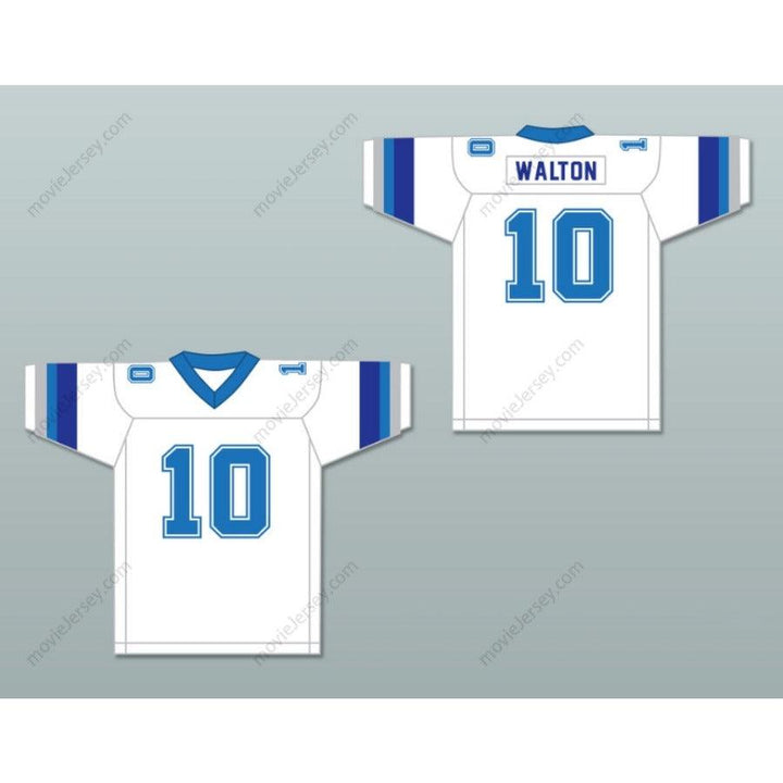 CUSTOM ANY Name Number 1984 USFL JOHN WALTON 10 NEW ORLEANS BREAKERS ROAD Football Jersey Top Stitched S-6XL