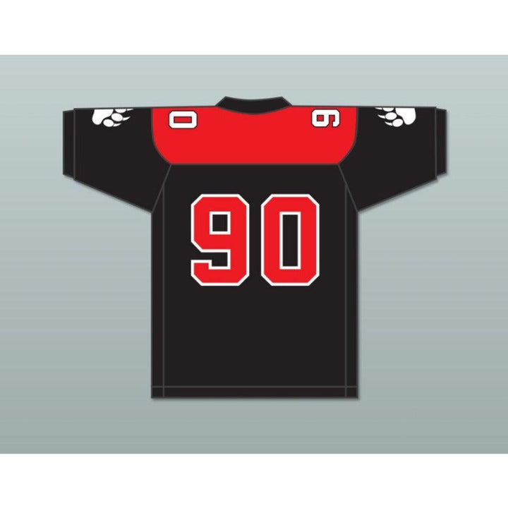 CUSTOM ANY Name Number MARVIN BLAYLOCK 90 MINNVILLE HIGH SCHOOL GRIZZLIES Football Jersey Top Stitched S-6XL