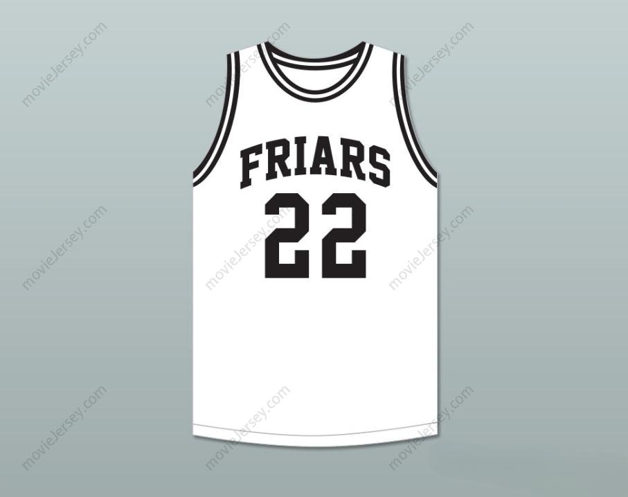 CUSTOM ANY Name Number DAVE DEBUSSCHERE 22 AUSTIN CATHOLIC PREPARATORY SCHOOL FRIARS WHITE BASKETBALL JERSEY Top Stitched S-6XL