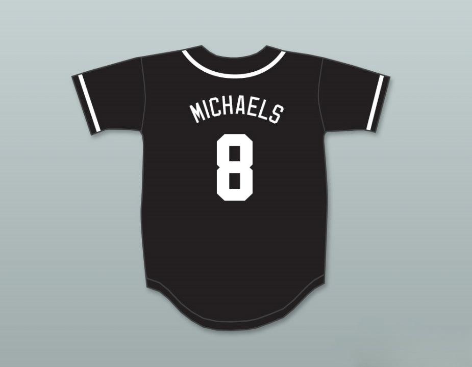 Custom Any Name Number BRET MICHAELS 8 AARDVARKS BASEBALL JERSEY 1ST ANNUAL ROCK N' JOCK DIAMOND DERBY Top Stitched S-6XL