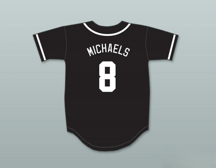 Custom Any Name Number BRET MICHAELS 8 AARDVARKS BASEBALL JERSEY 1ST ANNUAL ROCK N' JOCK DIAMOND DERBY Top Stitched S-6XL