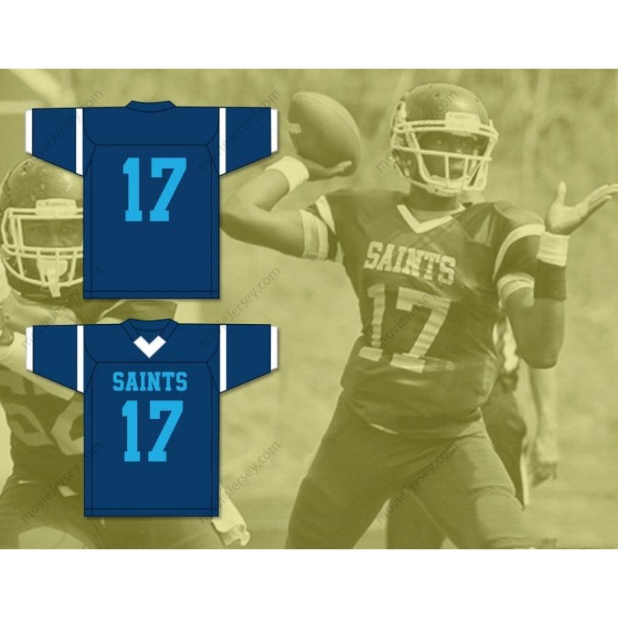 CUSTOM ANY Name Number JELANI WOODS 17 CEDAR GROVE HIGH SCHOOL SAINTS Football Jersey Top Stitched S-6XL