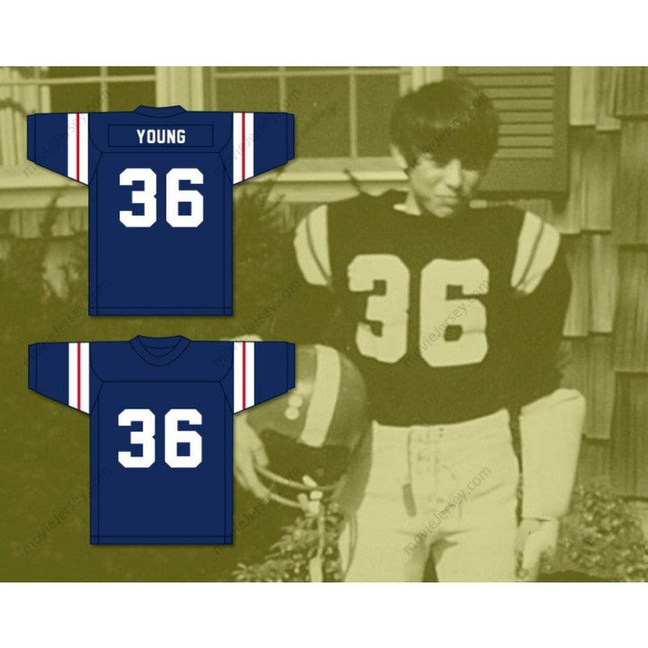 CUSTOM ANY Name Number STEVE YOUNG 36 NORTH MIANUS COWBOYS Football Jersey Top Stitched S-6XL