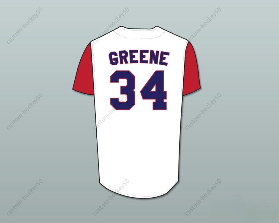 Custom Any Name Number JEFF GREENE 34 YARI'S AUTONOMICS BASEBALL JERSEY STITCH SEWN DELUXE EDITION Top Stitched S-6XL